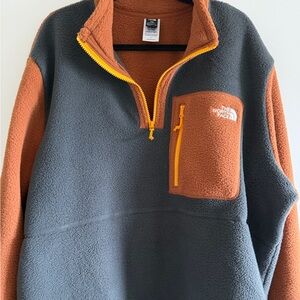 Men's The North Face Yumiori 1/4 Zip Fleece Jacket SZ: XXL